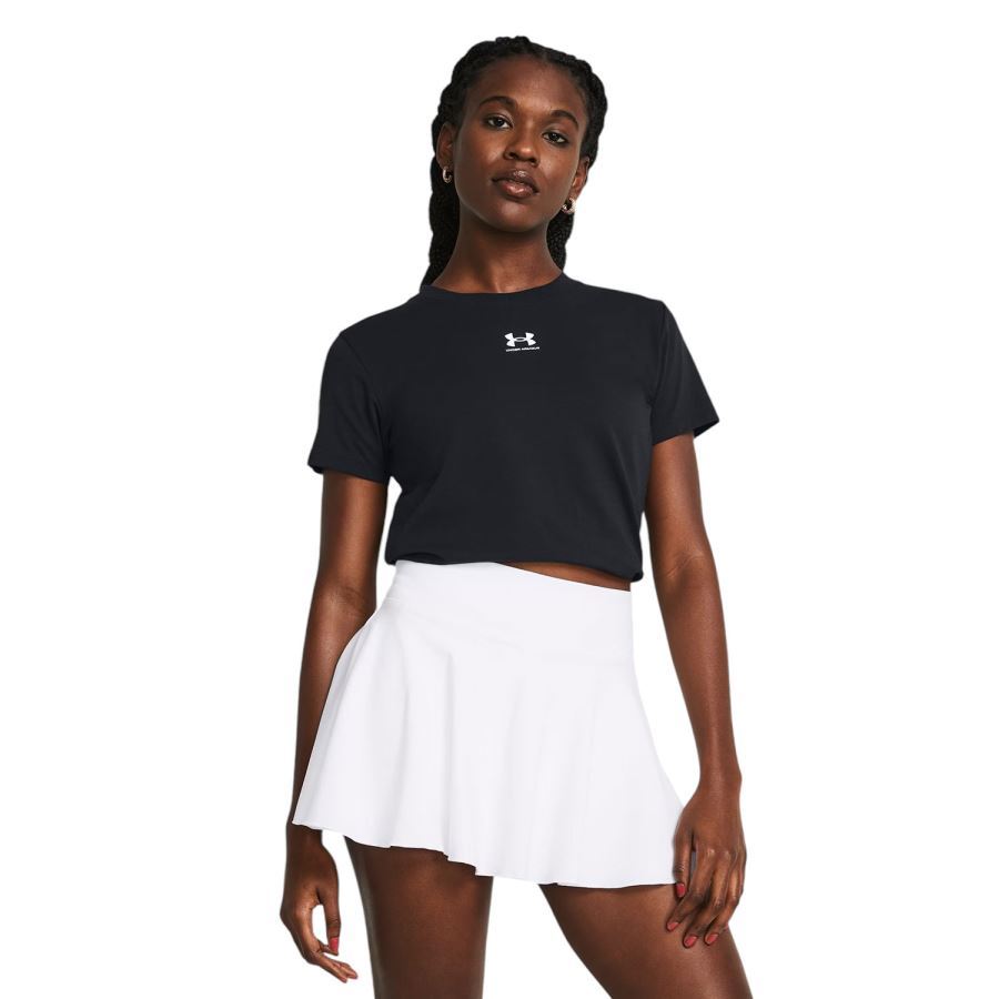 T-shirt a maniche corte UA Rival Core da donna Under Armour | 13836480001